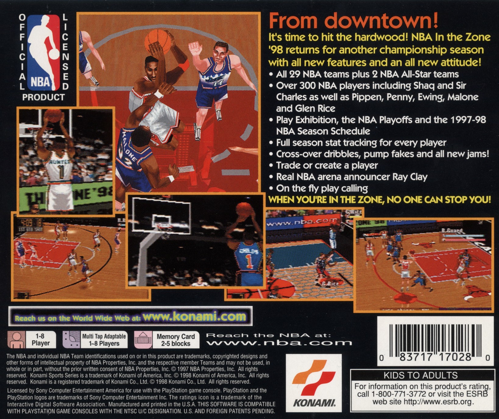 NBA In the Zone '98 (PS1) (gamerip) (1998) MP3 - Download
